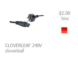 hire 240v cable