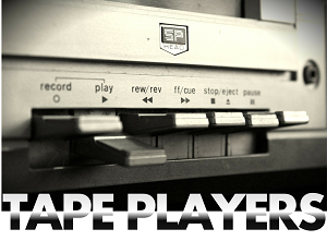 tape player hire rental