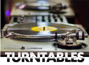 turntable hire rental