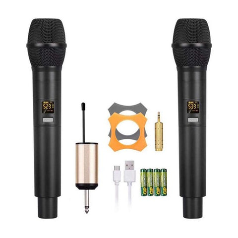UHF Digital Wireless Microphone- IU-4011 Quad 4 Microphone Set - Sound  Division & Surplustronics