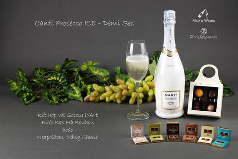 Canti Prosecco ICE & Neapolitan Trắng Chanh