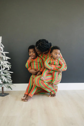African Print Holiday Pajamas for the whole family | Ade + Ayo
