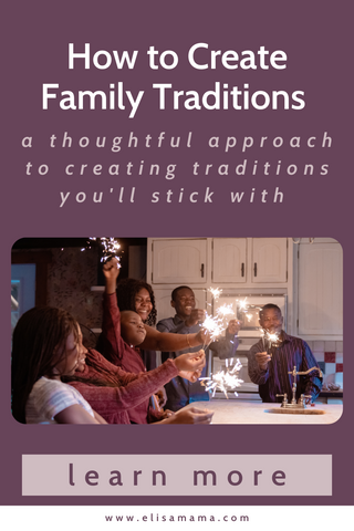 how to create family traditions blog post