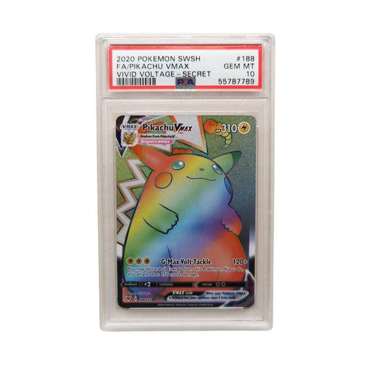 Mewtwo VStar Pokemon Go Rainbow ~ RARE ~ Mint!