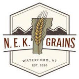 nek grains logo, farm to table