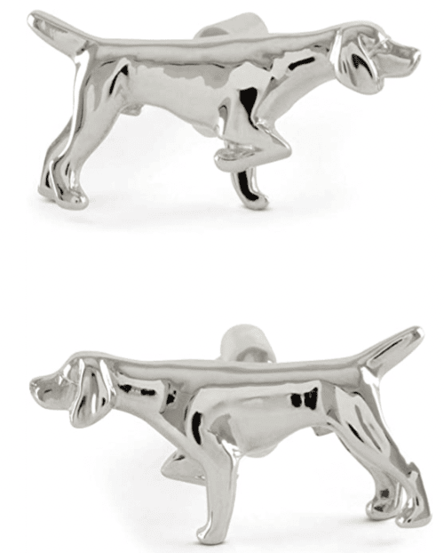 dog cufflinks