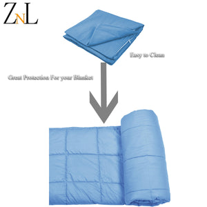 Znl Duvet Covers For Weighted Blanket 2 Sizes And 5 Colors