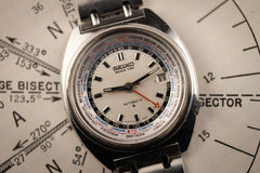 Seiko 6117-6049 World Time - White Dial– The Watches Hub