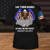 Afghanistan Soldier Custom Shirt Say Their Names Personalized Gift - PERSONAL84