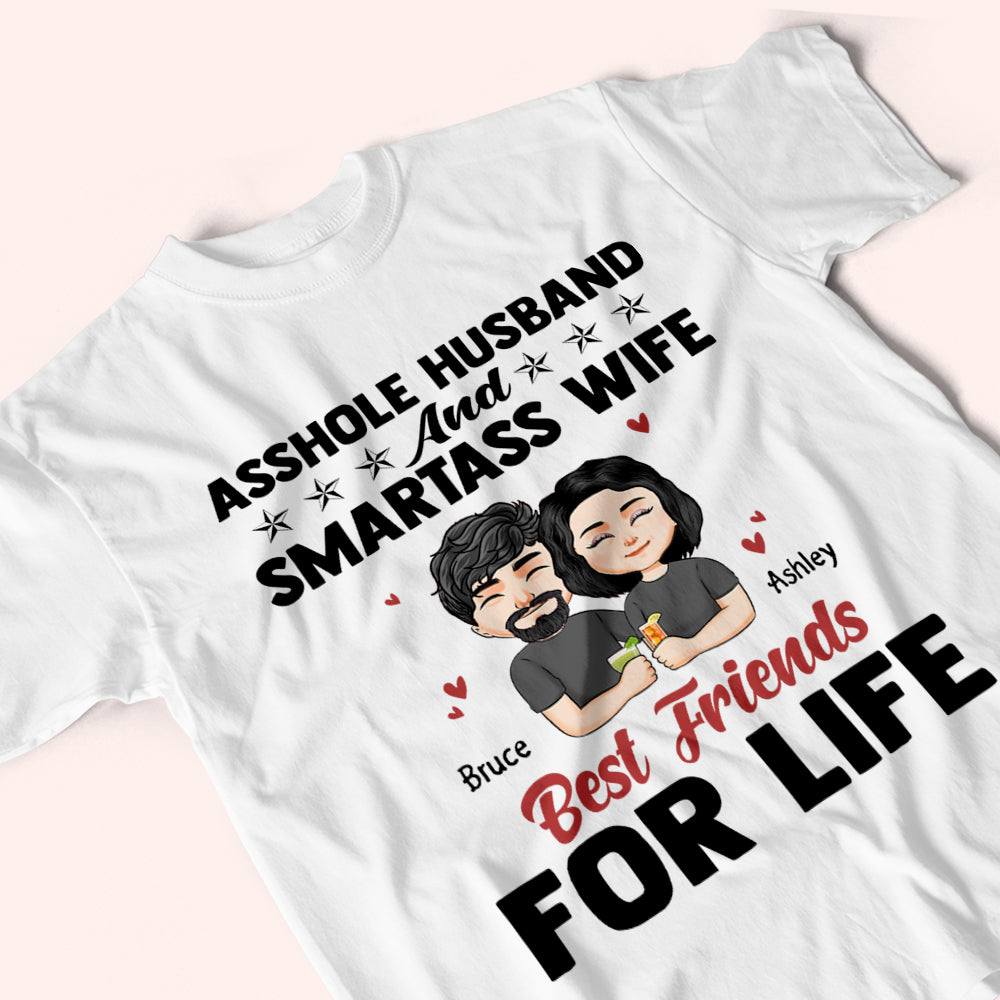 Married Couple Custom Shirt Asshole pic