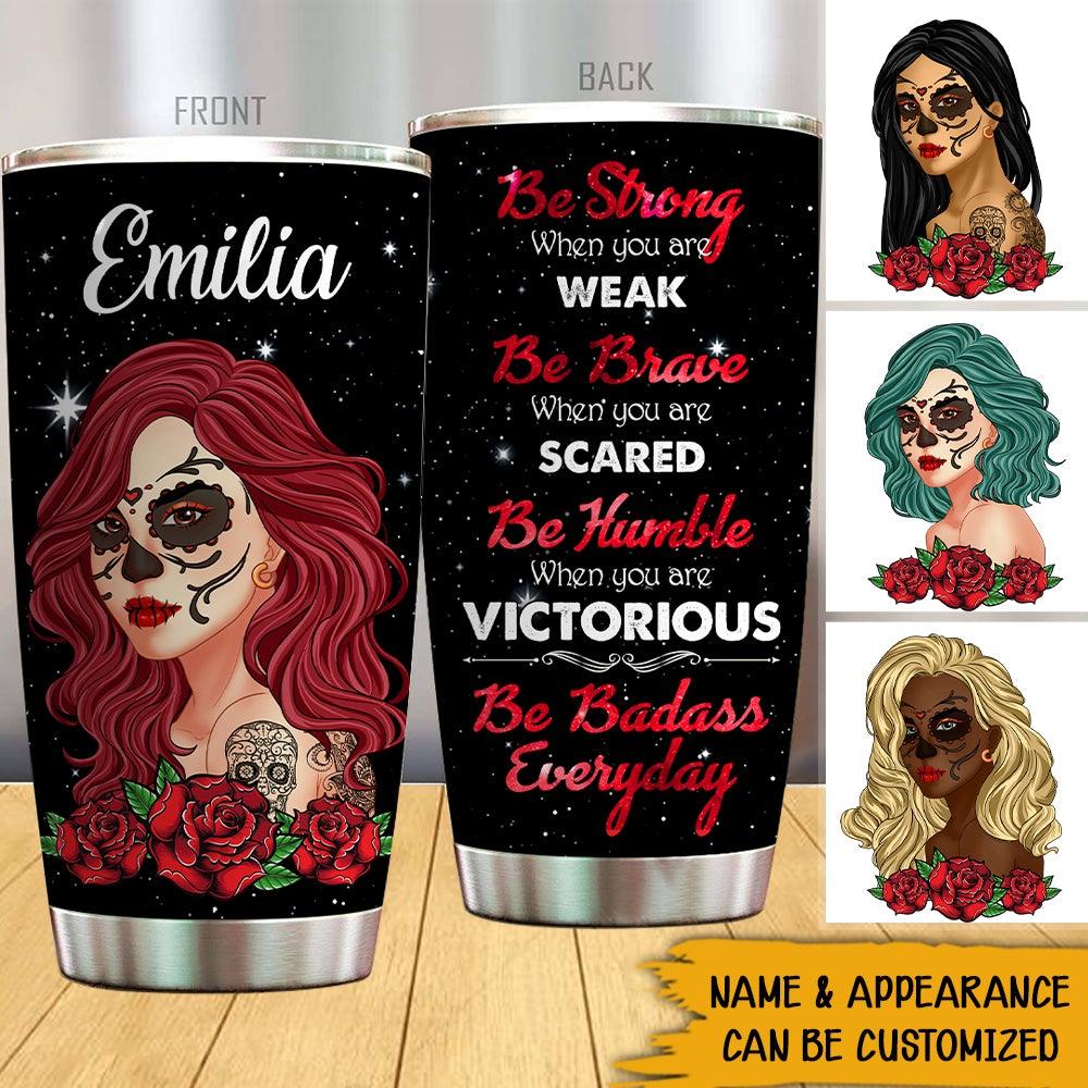 Sugar Skull 20 oz. Custom Tumblers — JMG Personalized Gift Ideas