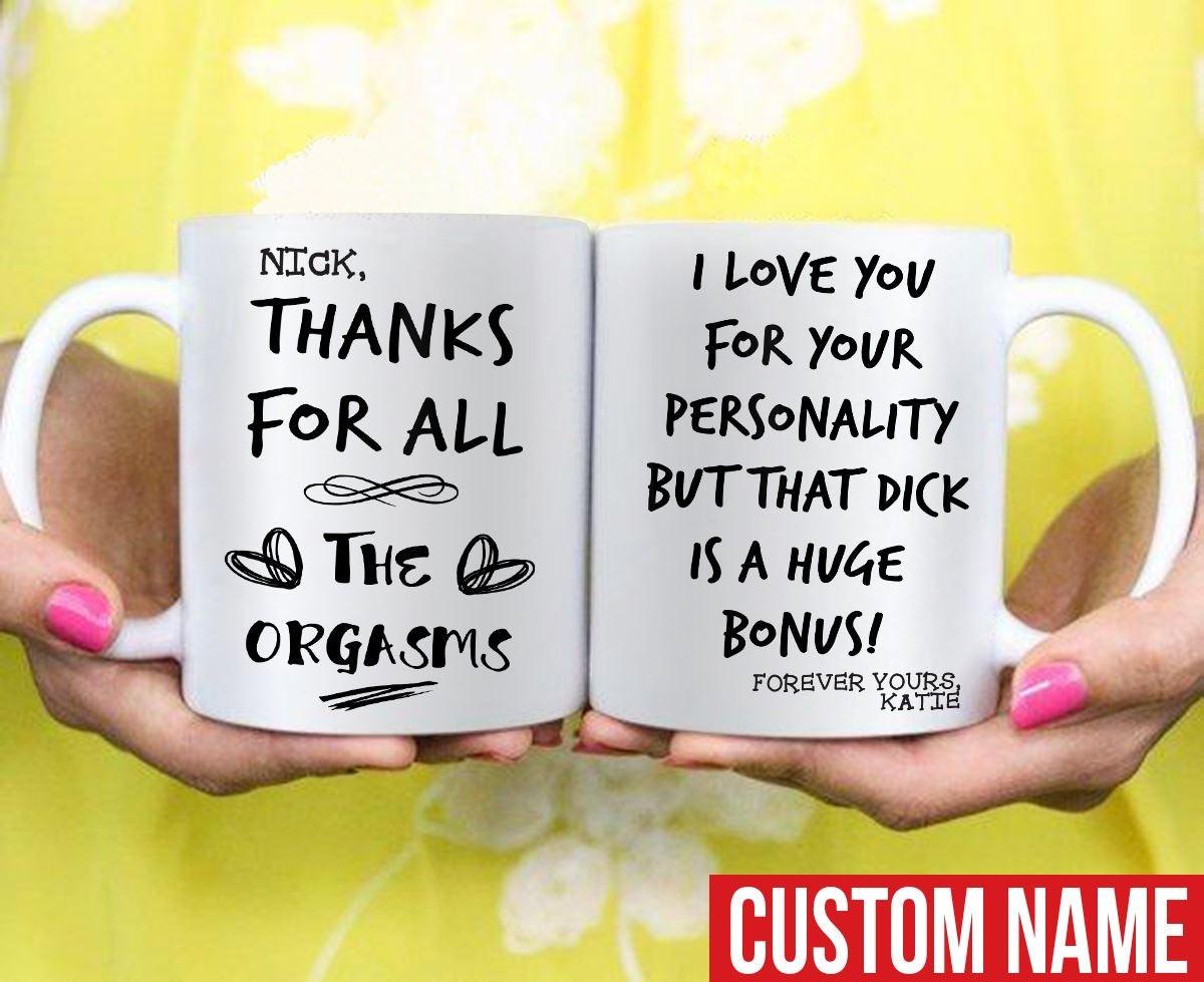 Couple Mug Customized 4 Out Of 5 Men Get A BJ On Valentine's Day Perso -  PERSONAL84