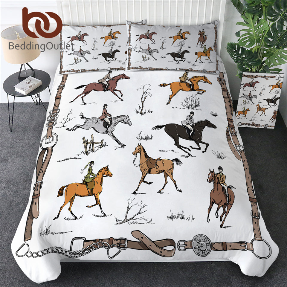 Bedding Pillows Linens The Horse And Rider