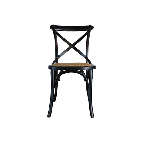 black dining chairs