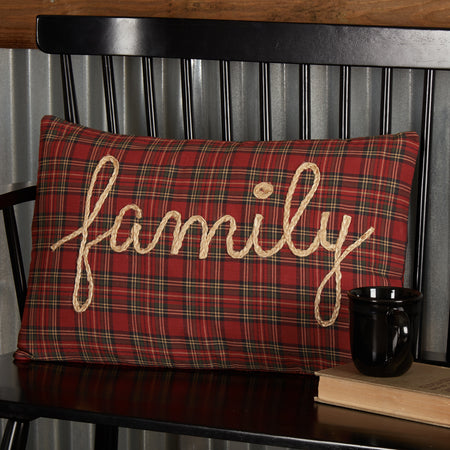 Heritage Farms Primitive Check Pillow - 16x16