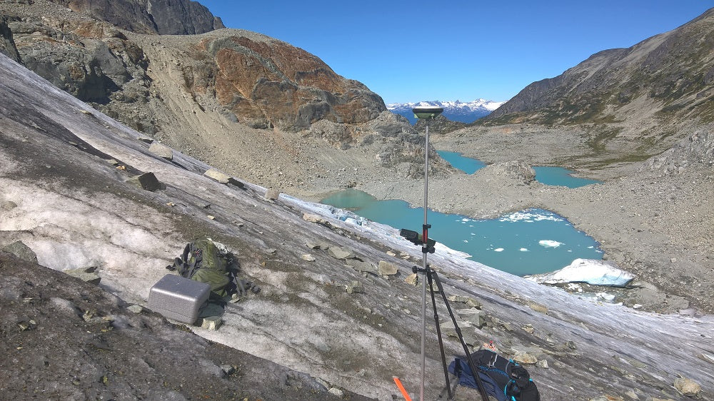 Leica GS14 GNSS - Wedgemount Glacier