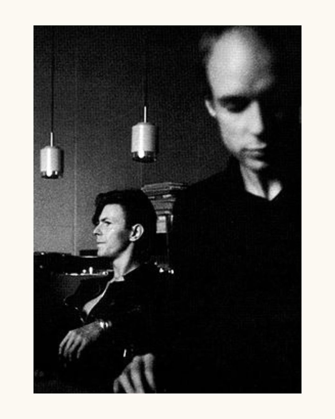 David Bowie and Brian Eno