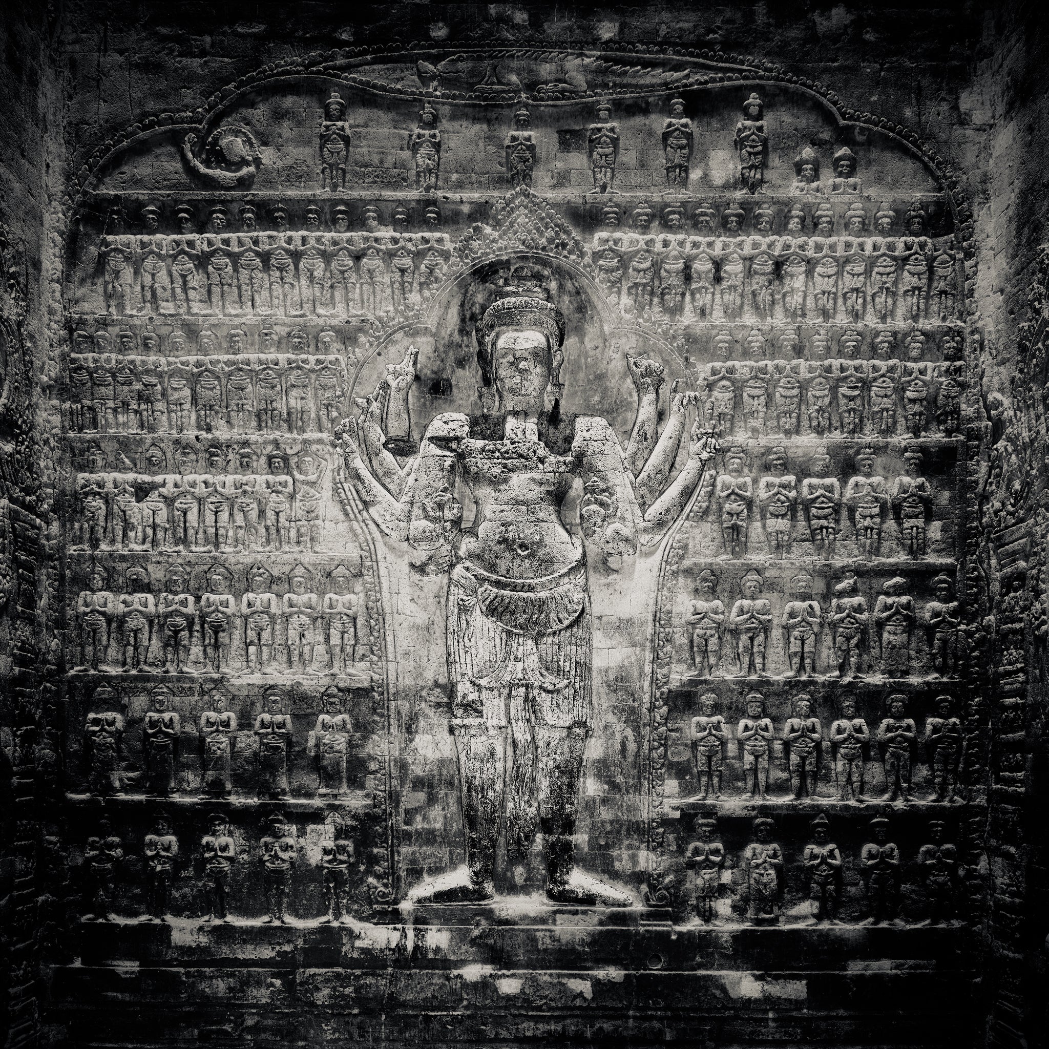 Vishnu Trailokyanatha, Kravan Temple, Angkor, Cambodia. 2021