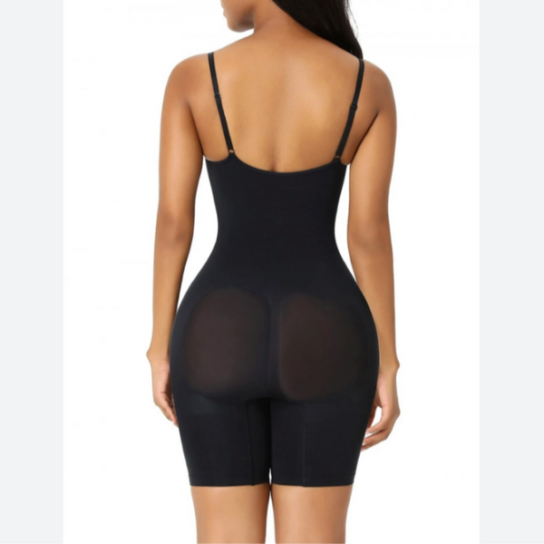 SCULPT & SUPPORT MID THIGH SHAPEWEAR BODYSUIT, NUDE – AUMNIE INTERNATIONAL