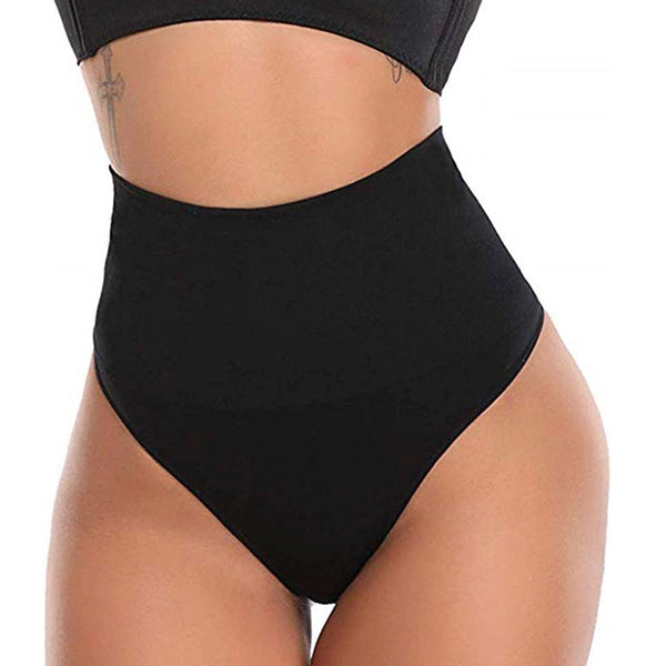 Cotton 4-in-1 Blended High Waist Tummy & Thigh Shapewear Black at Rs  135/piece in Surat