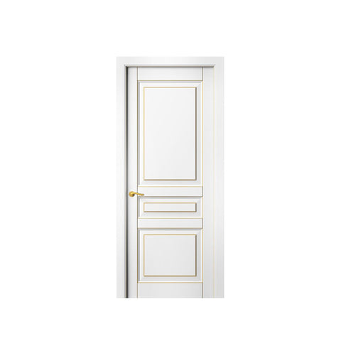 WDMA Wooden Laminated Door Panel For Main Entrance