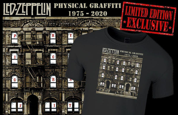 Led Zeppelin Physical Graffiti 1975 - 2020 Limited Edition T-Shirt
