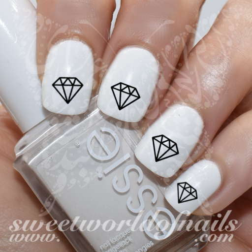 Diamond Nail Art Pics
