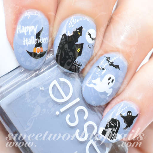 halloween nail decals