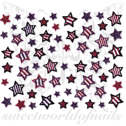 star nail stickers