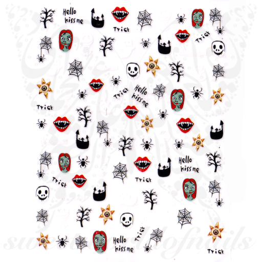 halloween nail stickers