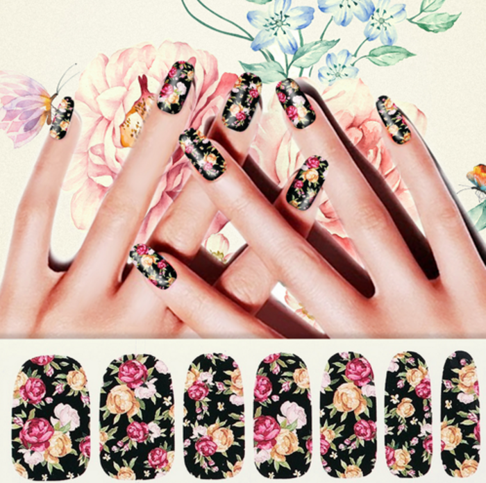 flower nail transfers