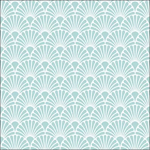 S074# 3x Single SMALL Paper Napkins For Decoupage Craft Blue