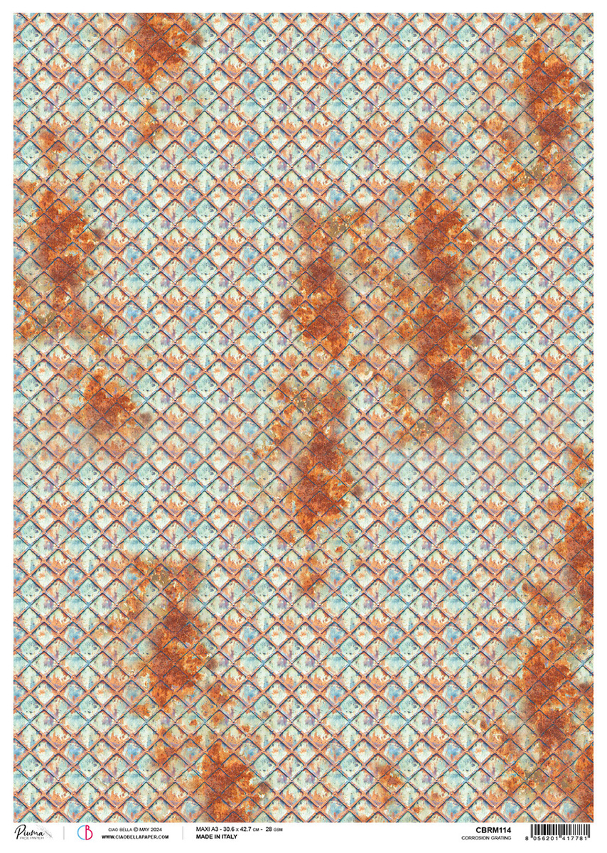 Corrosion Grating #114 (A3 size)