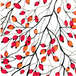 Shop Rosehips Branch Decoupage Paper Napkin for Crafting, Scrapbooking, Journaling