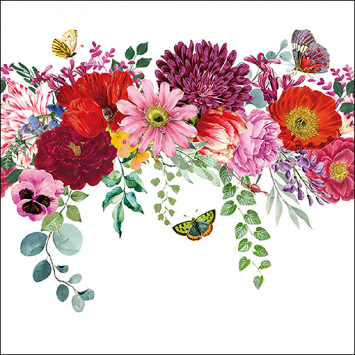 Shop Floral Decoupage Paper Napkin for Crafting, Scrapbooking, Journal –  Decoupage Napkins.Com