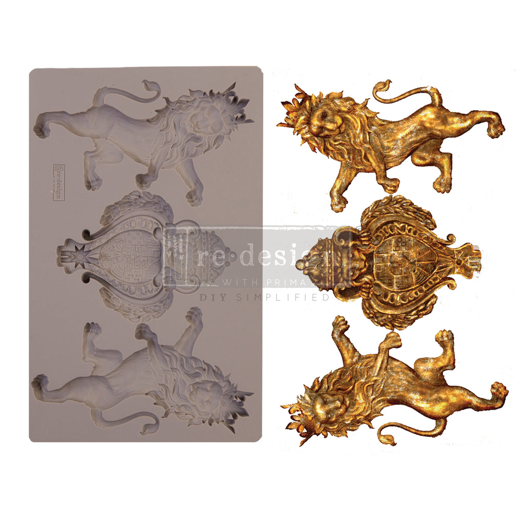 ReDesign with Prima Kacha Engraved Medallions - Mould 5x10a