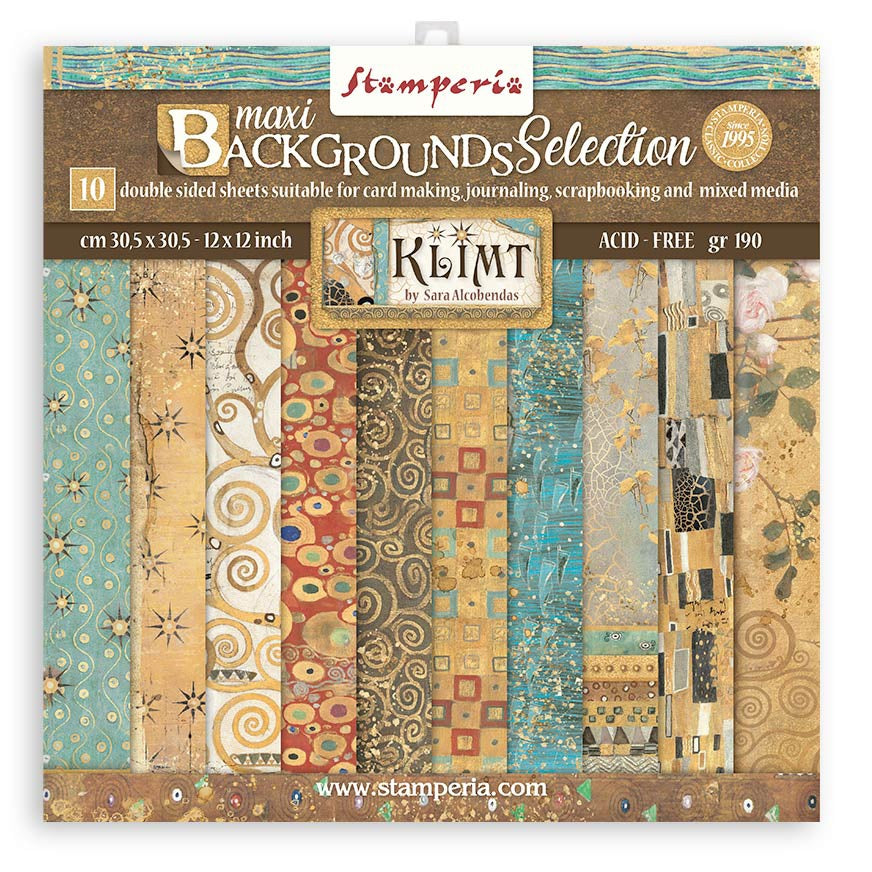 Stamperia Scrapbooking Time is an Illusion - 12 x 12 Paper Pad