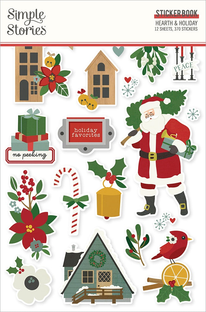 Simple Stories - S.V. Christmas Lodge collection Sticker Book