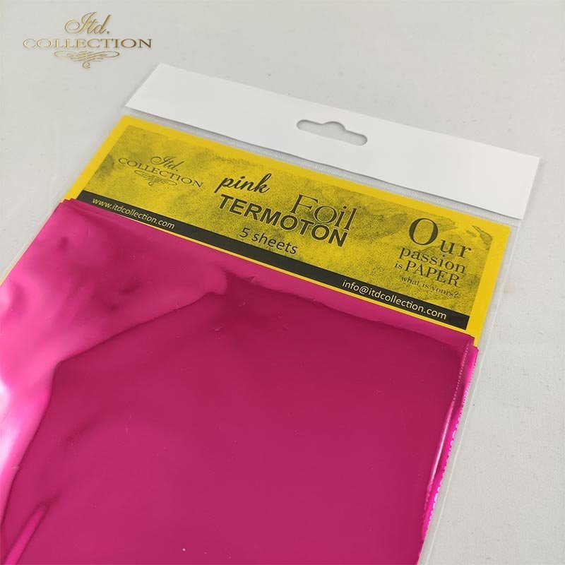 Pink Metallic Foil Sheets for Crafts (11 x 8.5 In, 50 Pack), PACK - Ralphs