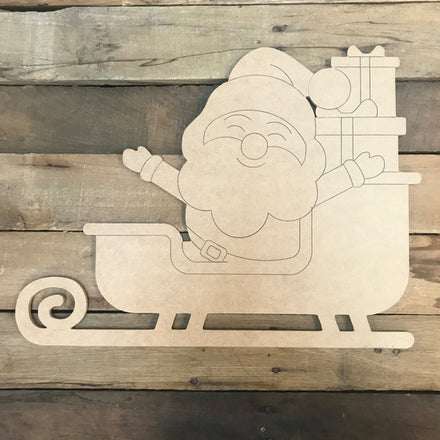 Christmas Train - Wood Shape 12