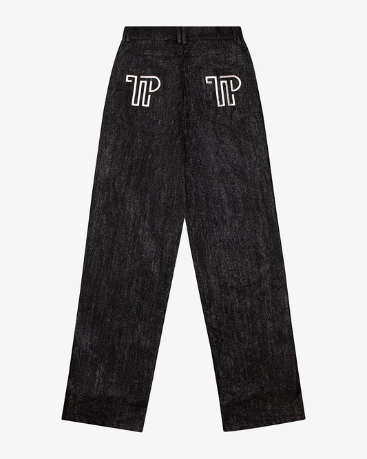 Paneled Leather Trouser – Theophilio