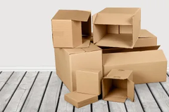 Strength of cardboard boxes used for shipping personal effects is limited