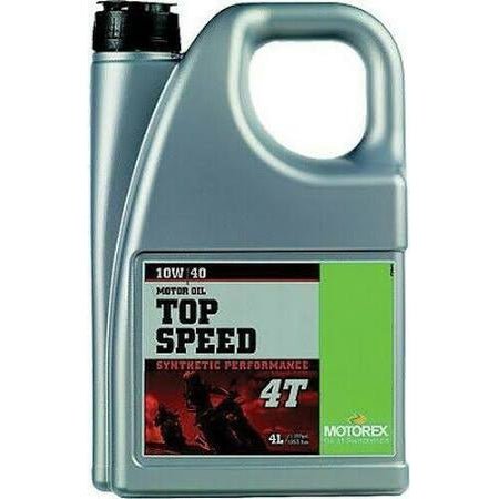 Motorex Top Speed 4T 10W/40 Synthetic Oil 4 Litre