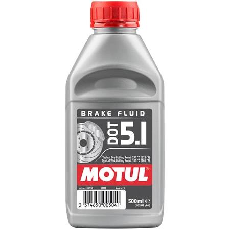 Motul Dot 5.1 Brake Fluid 0.5 Litre