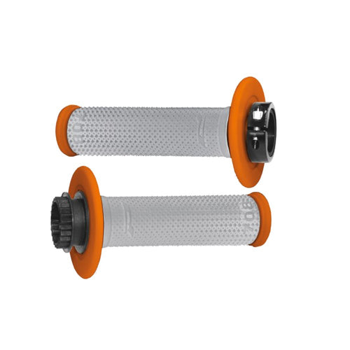 Pro Grip Lock On 708 Grips Grey Orange