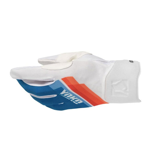 Yoko One Gloves Blue Orange White MX21