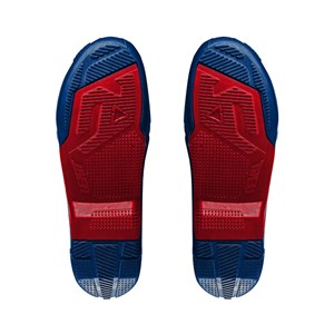 BOOT SOLE 4.5/5.5 BLUE/RED
