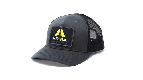 ARMA Stacked Hat - Charcoal Grey / Black