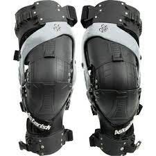 Asterisk Ultra Cell 3.0 Knee Protection System Adult Pair Grey Black