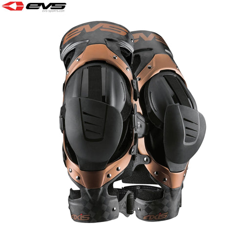 EVS Axis Pro Knee Brace - Pairs (Black/Copper) Small - Pair